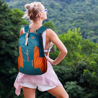 Viiotu Foldable Backpack 29L - Lightweight Water Resistant Hiking Daypack with Expandable Storage for Travel & Outdoor Activities