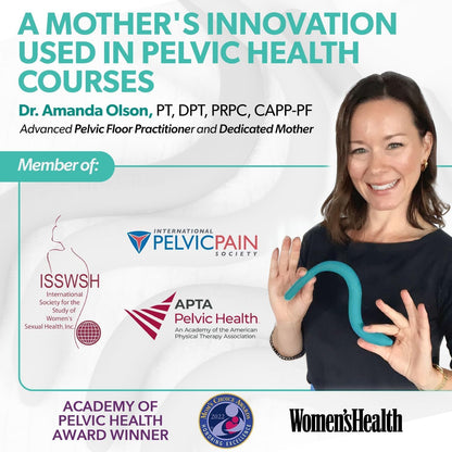 Vibrating Perineal Massage Tool : Labor Prep & Delivery Essentials for Maternity Must-Haves – Medical-Grade Silicone for Pregnancy & Postpartum Comfort, Patented Design, 10 Vibration Modes