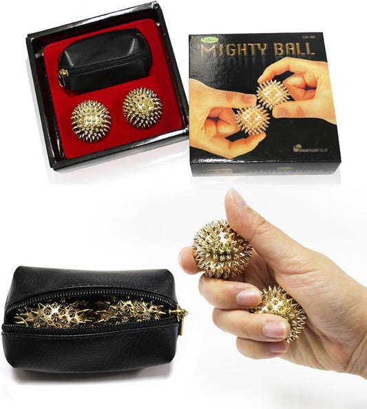 Mighty Ball Hand Massage Ball Body Acupressure Spiky Magnetic Massage Balls