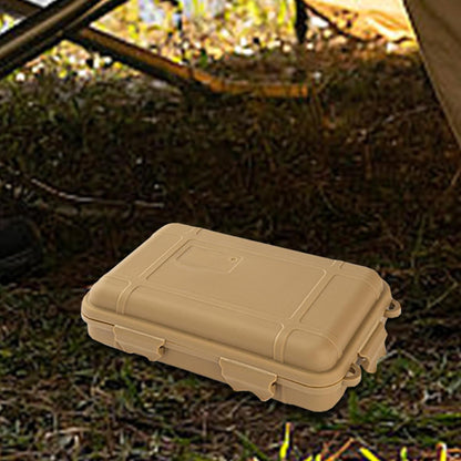 Survival Gear Storage Box, Outdoor Survival Tool Set Box, Waterproof Shockproof Large-Size Sealed Storage Box Pressure-Proof For Outdoor Items
