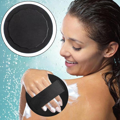 Body Wash Scrubber, 5 Piece Shower Sets, 5.5 Inches Rubber Deep Cleaning & Gloves Mud Removal, Massaging Tools for Travel, Elderly Care, Gentle Yet Skin Exfoliation, and Massaging