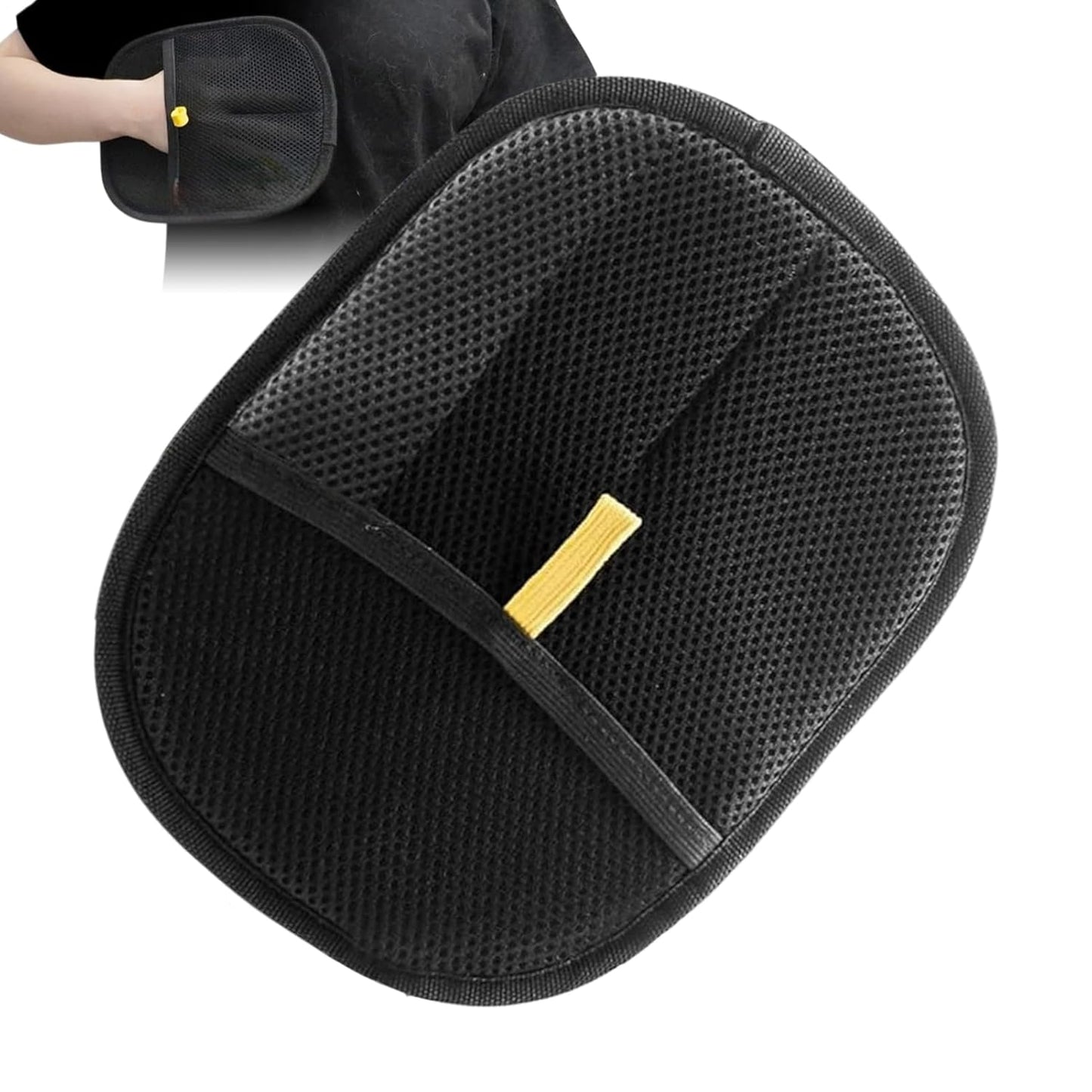 Pet Grooming Gloves, Double Sided Puppy Dematting Mitts, Hands On Silicone Hair Remover, 9.45x6.3x0.39in Multifunctional Glove Tool for Washing Deshedding and Daily Grooming