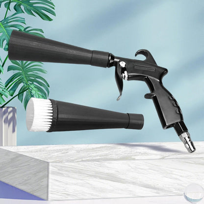 Générique Car Cleaning Blower, Interior Cleaner, Detailing Air Nozzle Tool, 9.06 x 6.3 x 5.51 pollici, Removal ad alta velocità, Ergonomic Grip Design, Ideal for Dashboard, Vents, Tight Areas