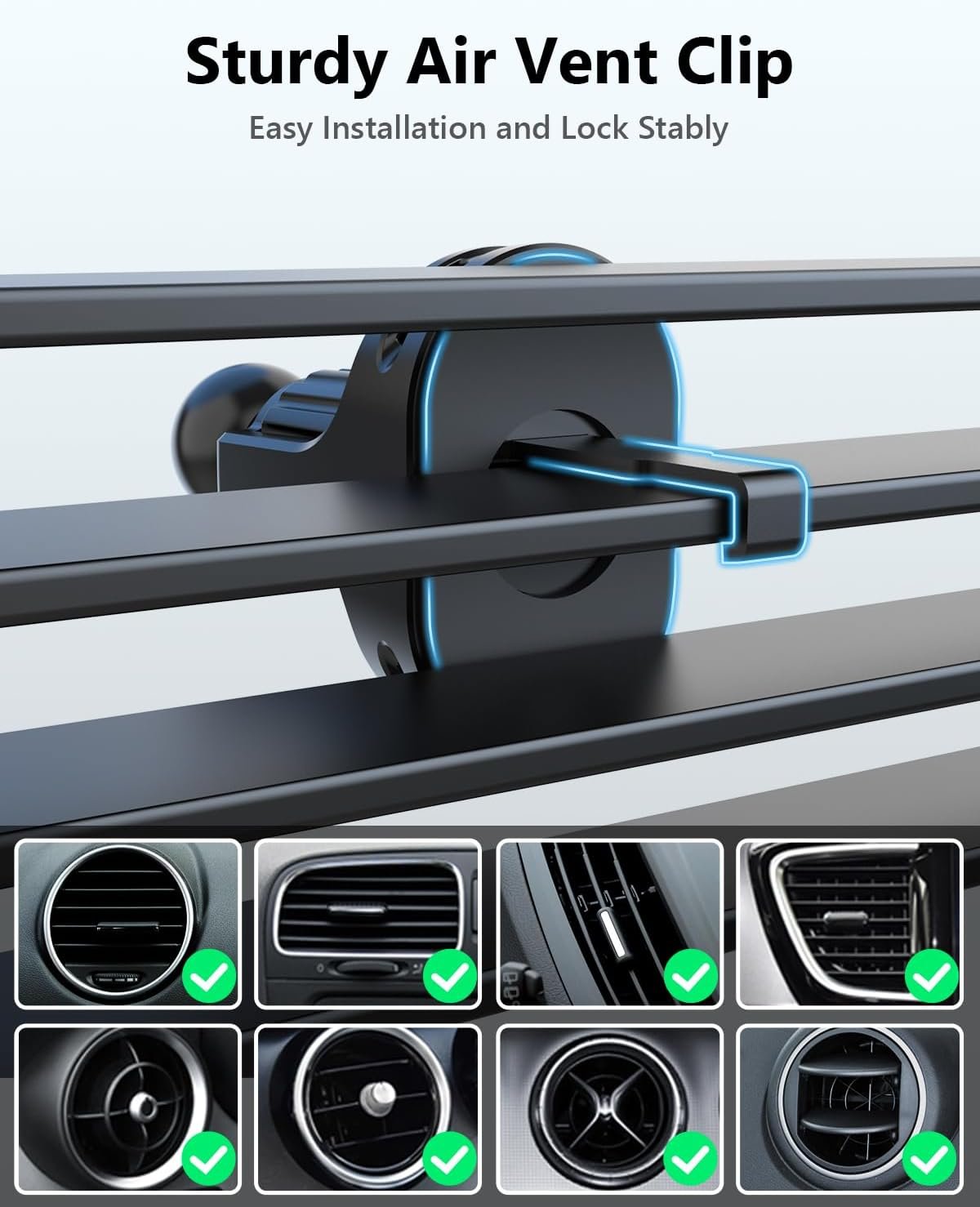 SooPii Dual Coils Wireless Car Charger,15W Fast Smart Alignment Wireless Charging Car Mount, Full Auto-Clamping Car Phone Holder Charger for lPhone 15/14 Pro,Samsung Galaxy Z Fold4/3/Flip4/3/S23