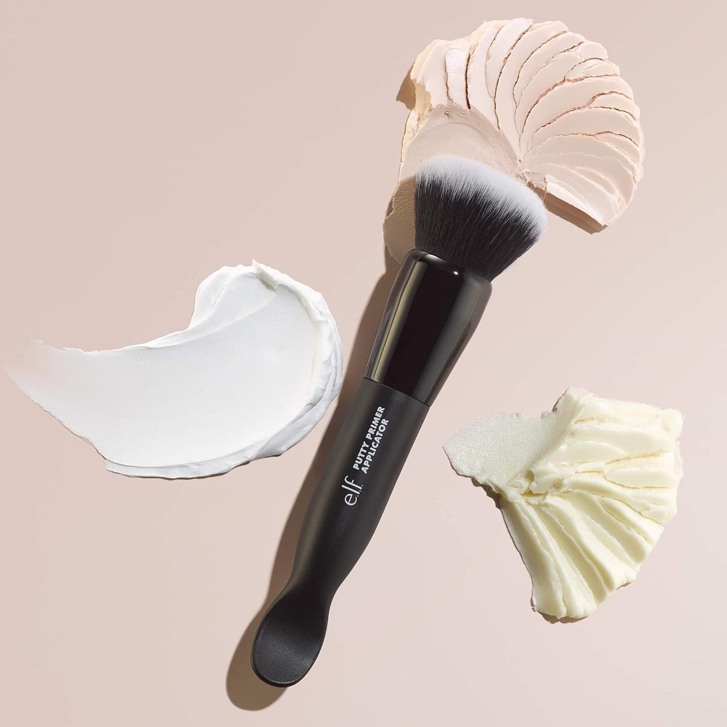 e.l.f. Putty Primer Brush & Applicator - Double Ended e.l.f. Putty Makeup Accessory - Made with Synthetic Bristles, Vegan & Cruelty Free