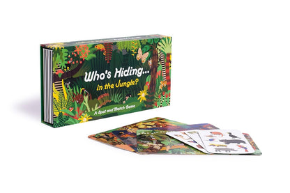 Who's Hiding in the Jungle?: A Spot and Match Game