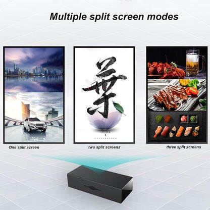 4K Media Player, HD Multimedia Interface 2.4/5.8GHz WiFi USB 2.0 Digital Media Player 100â€‘240V RJ45 for TV (AU Plug)