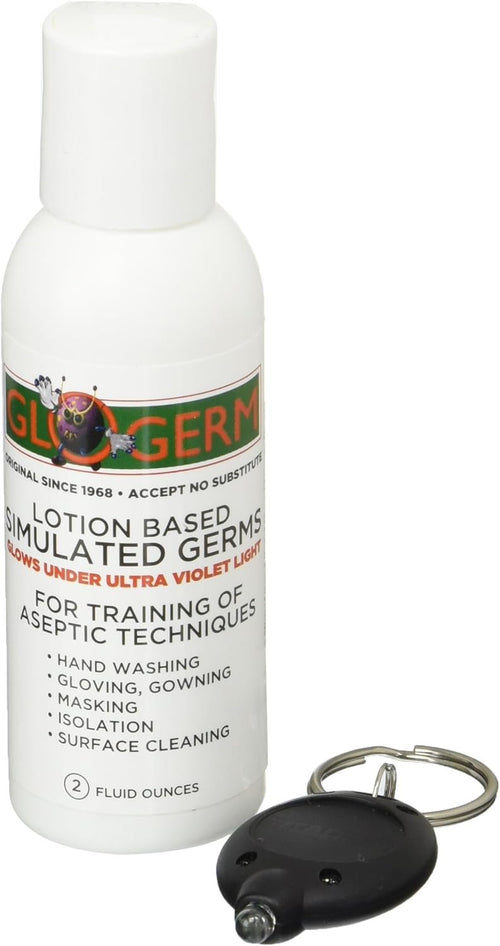 Glo Germ Gel 60ml Simulated Germs Hygiene Safety