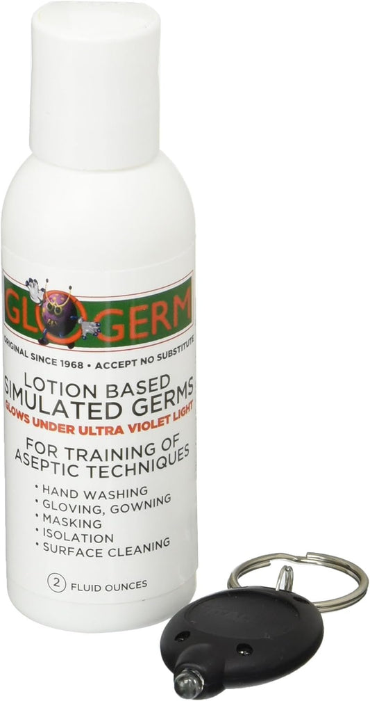 Glo Germ Gel 60ml Simulated Germs Hygiene Safety