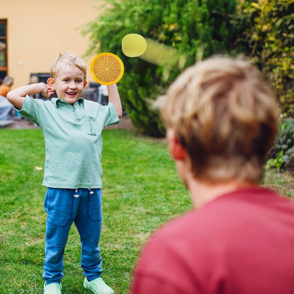 Catch Ball Toy Kids, Sensory Parent-Child Interaction Toy, Lightweight and Portable, 5.91x5.91x0.79 Inches, Premium Quality Compact Ideal for Outdoor Play Easter Basket Stuffer