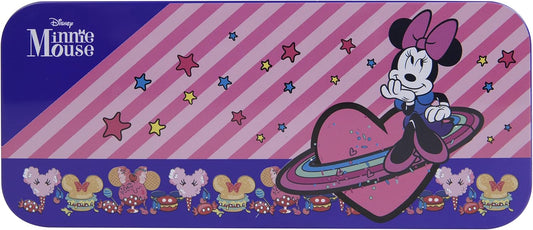 Lip Smacker, Minnie Cosmic Candy Lip & Face Tin, Minnie Mouse Makeup Case with 11-Types of Colours and Accessories for Lips and Face, Funny Makeup Kit, Colorful Accessories