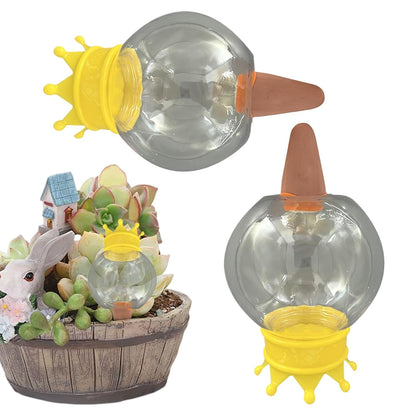 Plant Watering Devices – Self Watering Feeding System and Self-Watering Globe | Automatic Drip Irrigation Tool for Indoor Outdoor Plants, Succulents, and Garden Use (2-Pack)