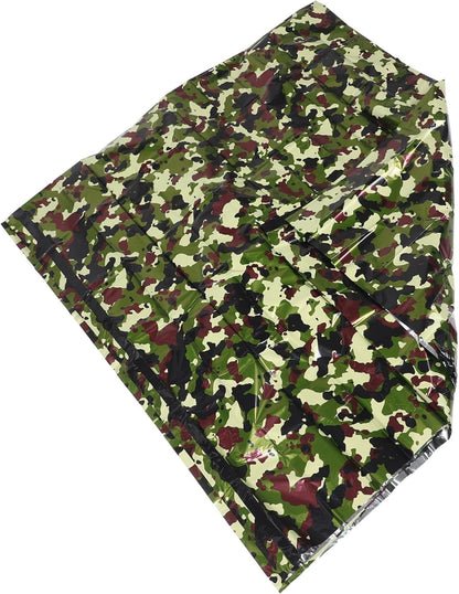 Generic Emergency Survival Tent for Camping Windproof Warming Shelter Lightweight Portable Emergency for Outdoor Activities Survival Kits