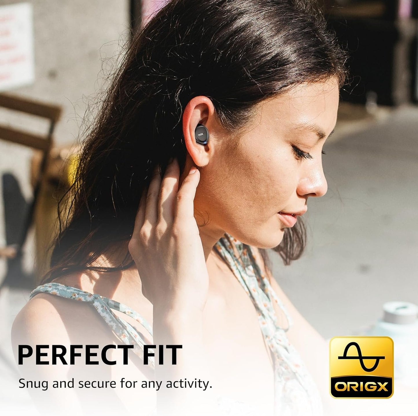TOZO New Version A1 Wireless Earbuds Bluetooth 5.3 in Ear Light-Weight Headphones Built-in Mic Calls IPX5 Waterproof,Immersive Premium Sound Connection Headset with Charging Case,32 Preset EQs via APP