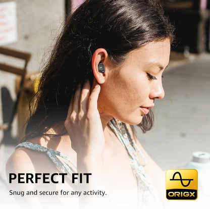 TOZO New Version A1 Wireless Earbuds Bluetooth 5.3 in Ear Light-Weight Headphones Built-in Mic Calls IPX5 Waterproof,Immersive Premium Sound Connection Headset with Charging Case,32 Preset EQs via APP