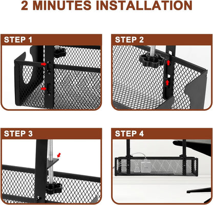 Cable Management Under Desk,Under Desk Cable Management,Desk Cable Management,Cable Management Tray,Under Desk Cable Management Tray,Desk Organizer,Desk Accessories.