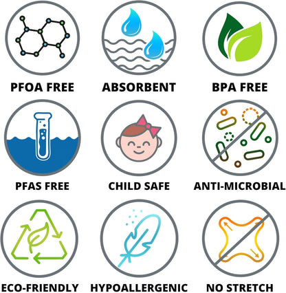 CIRCE CARE Pee Cloth: Silver Infused Pee rag for Women who Pee Outdoors, Reusable Absorbent Wipes, Eco-Friendly alt. to Toilet Paper, Hygienic Female Urination Solution for Camping, Hiking, Travel.