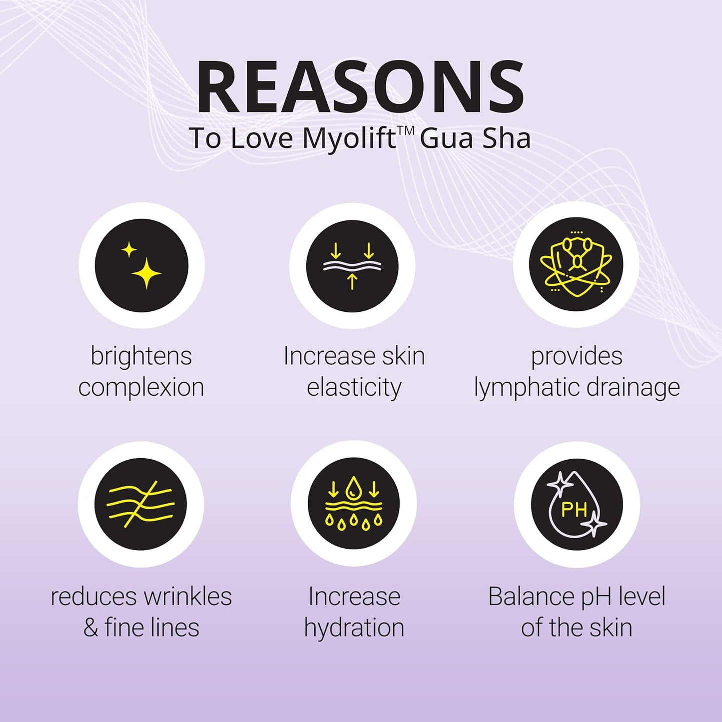 Myolift Gua Sha Facial Tools Ayurvedic Bronze Kansa Guasha Tool for Face, Skin Care Tools for Anti-Aging Facial Massage, Lymphatic Drainage, Toning, and Firming The Skin