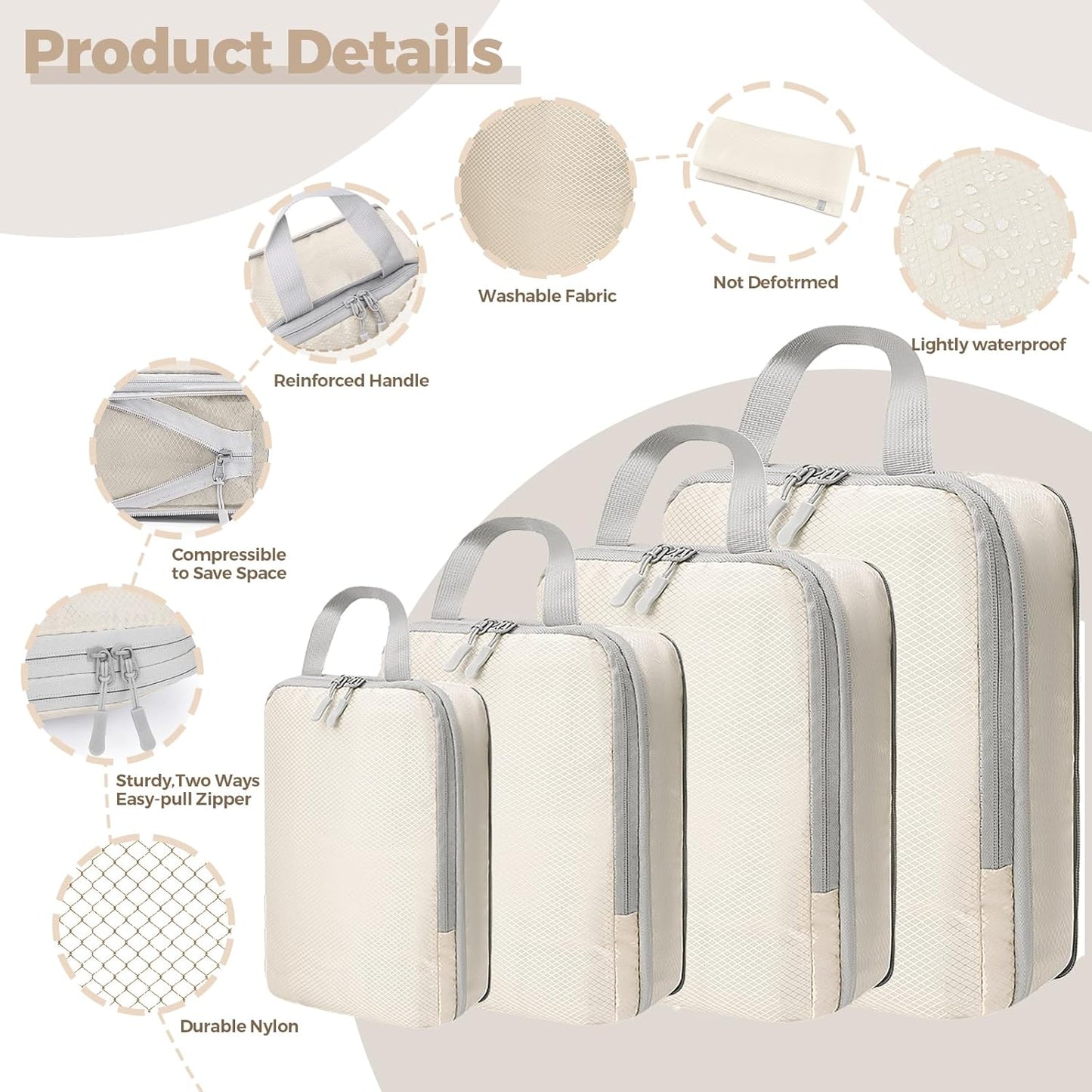 Space Saving Travel Organizer for Suitcases