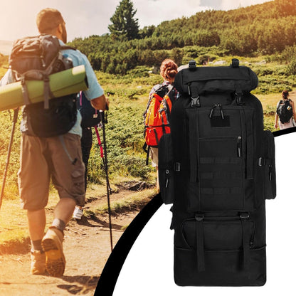 Large Capacity Travel Backpack, Waterproof Trekking Bag, Camping Backpack, Climbing Backpack, Cycling Backpack, Hiking Backpack, Backpacking Gear, Outdoor Adventure Bag, Rugged Travel Backpack