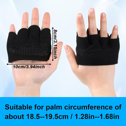 Workout Gloves Weight Lifting Gloves, Non-Slip Half Finger Workout Gloves for Gym,Portable Exercise Breathable Training for Home, Gym, Travel