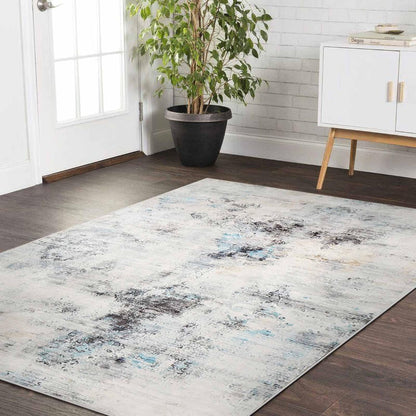 Cinknots Area Rugs, Modern Soft Abstract Rugs for Living Room, Bedroom, Kitchen, Dining Room, Medium Pile Home Decor Carpet Floor Mat (Grey 9, 80 * 120CM)