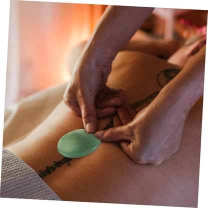 SHERCHPRY 2 Pezzi Pietra del massaggio facciale scolpire il viso massaggiatore viso facciale palma Raschiatura strumento Gua sha Massager massaggiatore per il corpo roccia della tigre