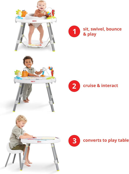 Skip Hop Baby Activity Center: Interactive Play Center with 3-Stage Grow-with-Me Functionality, 4mo+, Explore & More