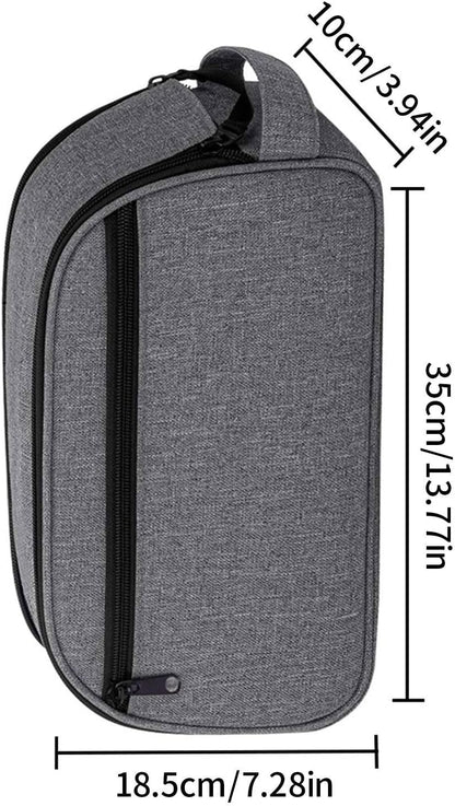 GIMOCOOL CPAP Travel Bag - Thickened Travel Fan Bag | CPAP Car Protective Case, Multiple Compartments Bag for Home CPAP Accessories