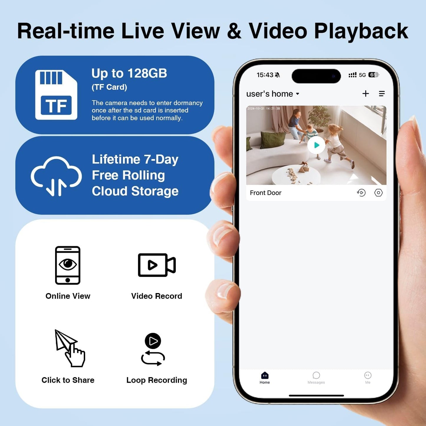 Security Cameras Wireless Outdoor Pan Rotating 180° 2K Cameras for Home Security Color Night Vision Battery 2.4GHz WiFi Camera Motion Detection Siren 2-Way Talk Waterproof Cloud/SD Storage 2-Pack