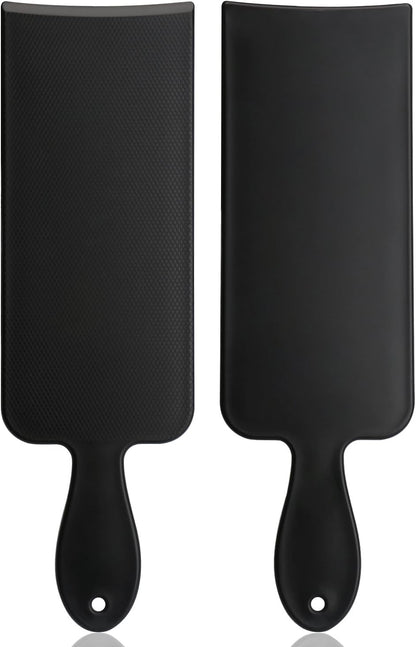 Segbeauty Black Highlight Board and Hair Tint Brush Set, Salon Hairdresser Highlighting Paddle & Hair Colouring Brush - Perfect for Hair Painting/Balayage Highlights