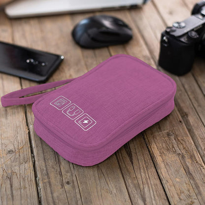 Ruyosn Cable Organizer Bag Waterproof Cable Bag Small Pocket for Hard Drives, Electronic Accessory