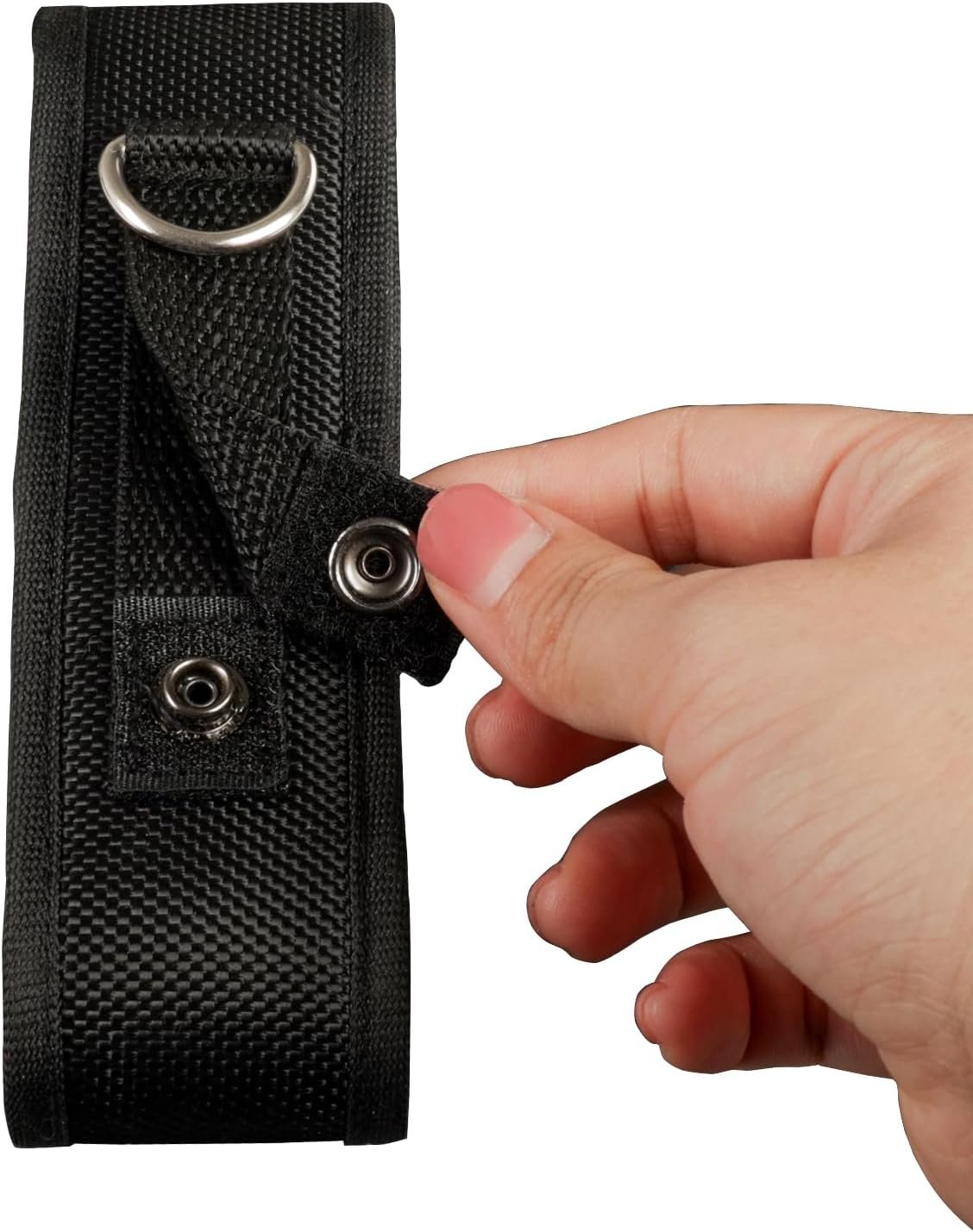 Wurkkos Flashlight Holster LED Tactical Flash Light Nylon Pouch Holder Belt Adjustable Heavy Duty Flashlight Carry Case 5.5"x1.2" for TD04/FC11/HD15/TS21/HD20/FC12(Flashlight not Included)