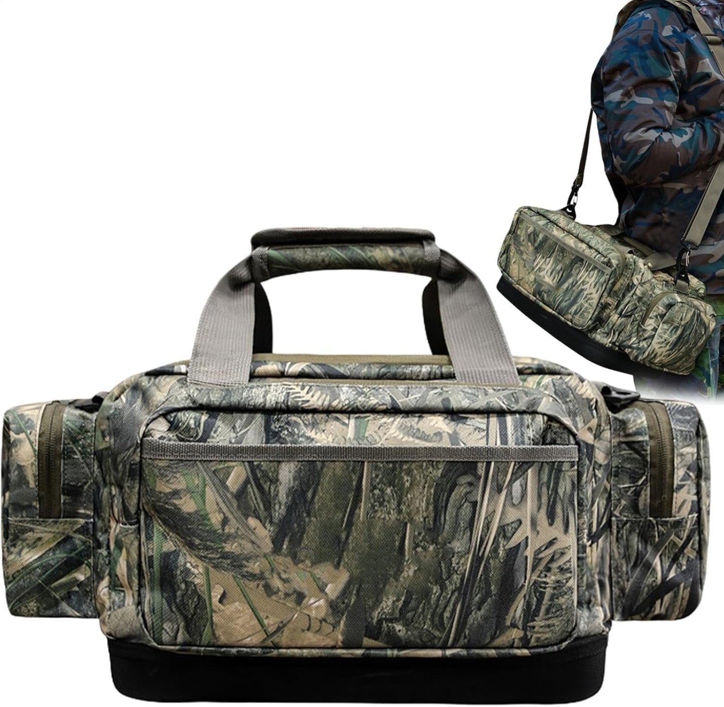 Hunter Bag, Oxford Waterfowl Hunting Gear, Refuge Hunting Bag, Outdoor Duffle Gear Bag, Waterproof Hunting Travel Bag, Adjustable Outdoor Duffle, Hunting Duffle Gear, Hunting Equipment Bag