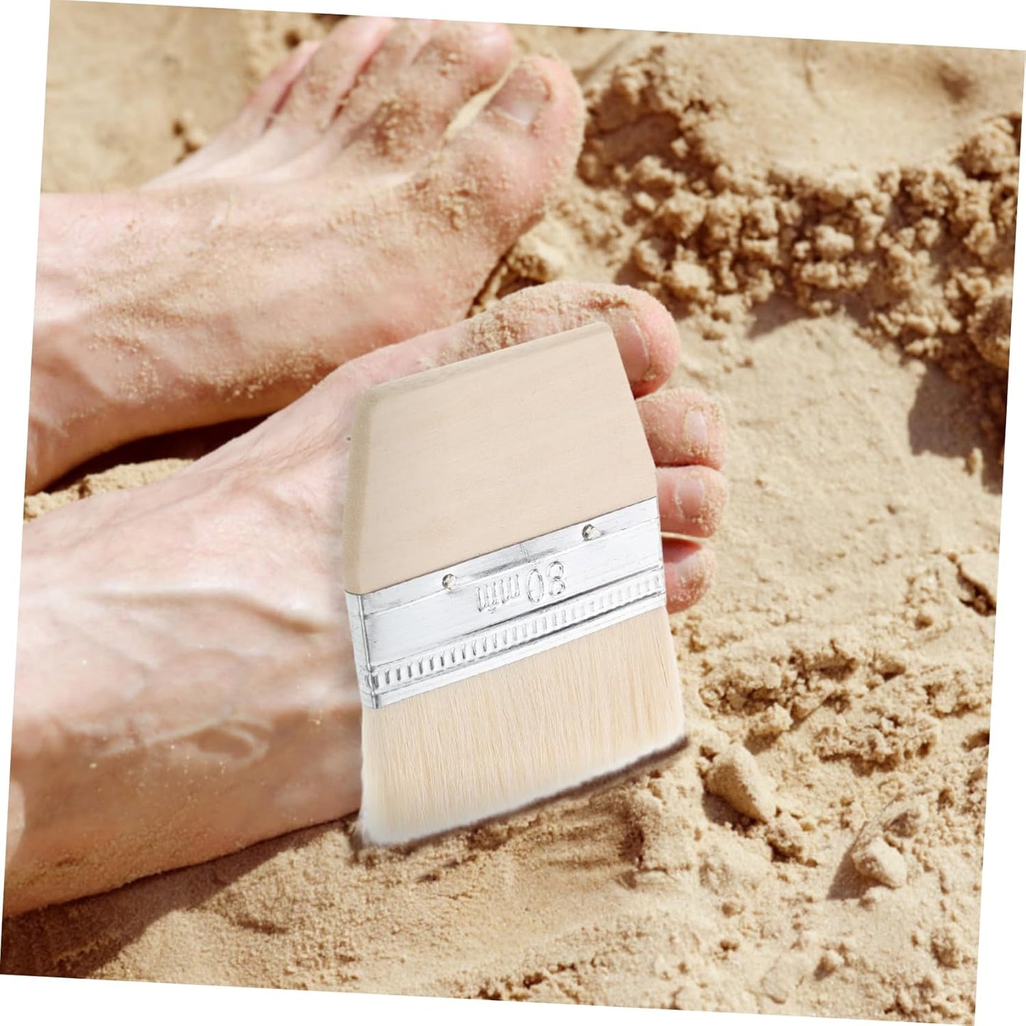 Alipis Spazzola Per La Rimozione Degli Accessori Da Spiaggia Essenziale Per La Pulizia Della Sabbia in Vacanza Per Le Donne