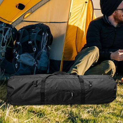 Camping Equipment Bag, Heavy-Duty Tent Bag, Versatile Travel Duffle, Spacious Tent Storage, Outdoor Gear Carrier, Lightweight Folding Bag, Convenient Travel Accessory, Multi-Purpose Duffle Bag, Rugged