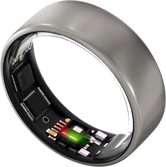Ultrahuman Ring AIR-Smart Ring Activity Tracker, Size First with Ultrahuman Sizing Kit,Sleep Tracker,Smart Ring for Men/Women,Fitness Tracker