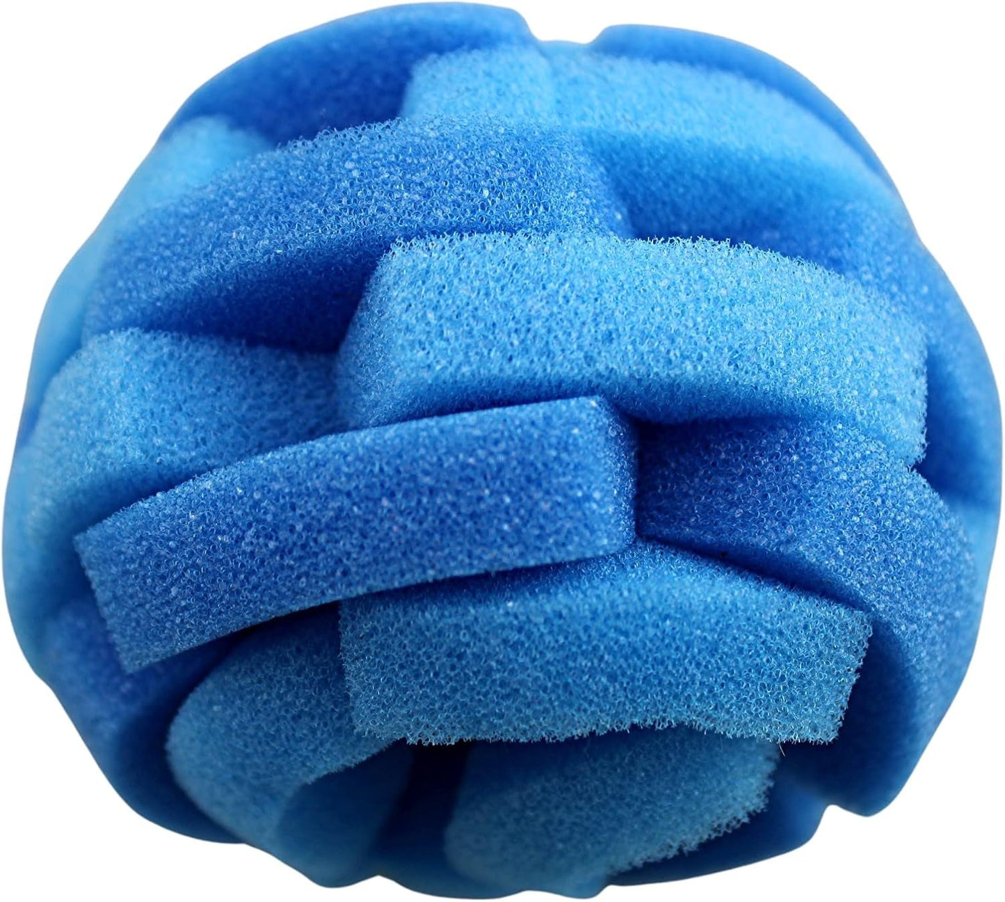 Soft Touch Kitchen Glassware Multi-Purpose Sponge Puff Dish Brush 11.5" with Clear and Comfortable Ergonomic Handle (1)