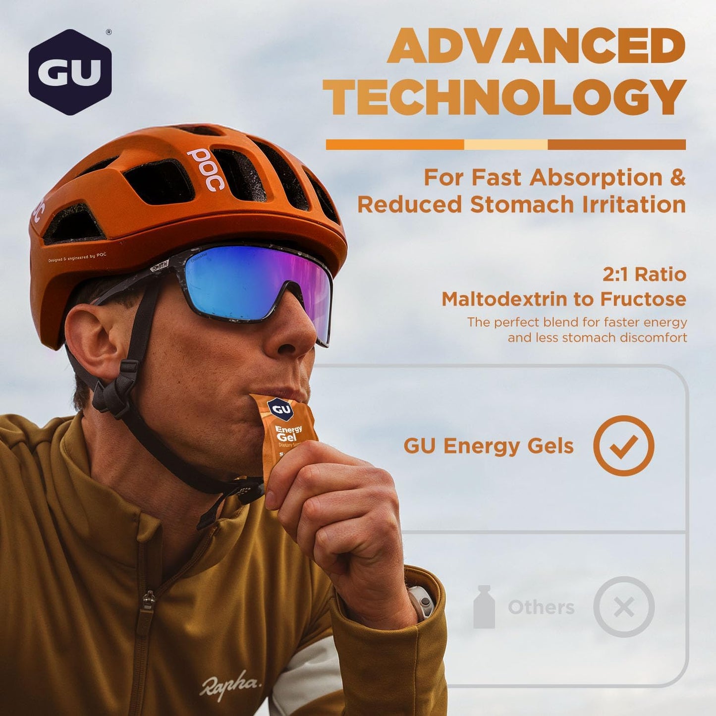 GU Energy - Energy Gels - Salted Caramel (with caffeine)
