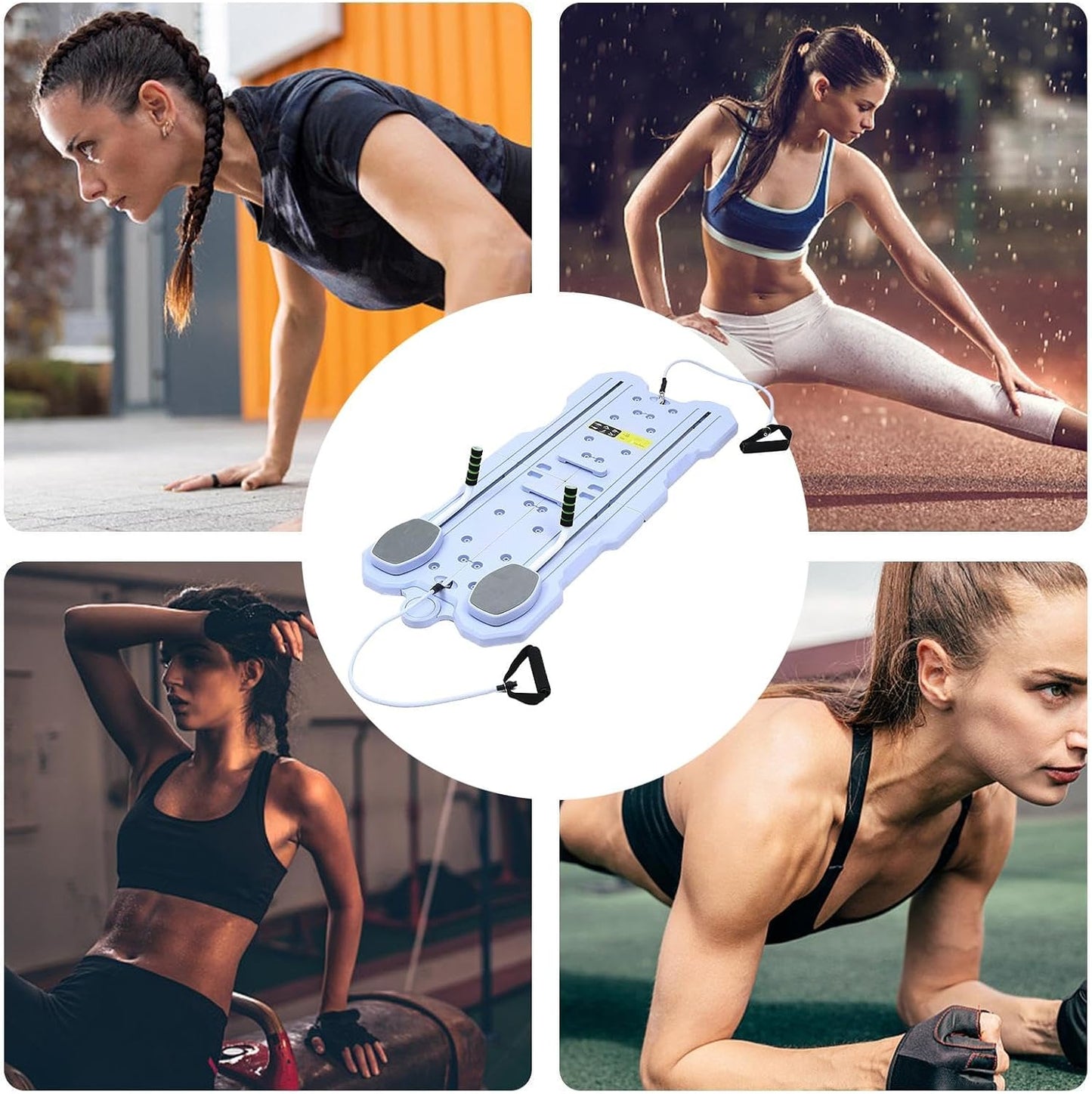 Portable Pilates Board, Sliding Pilates Reformer, Home Workout Equipment, Travel Pilates Equipment, Lightweight Pilates Board, Pilates Reformer for Home, Strength Training for Home, Home Exercise Gear