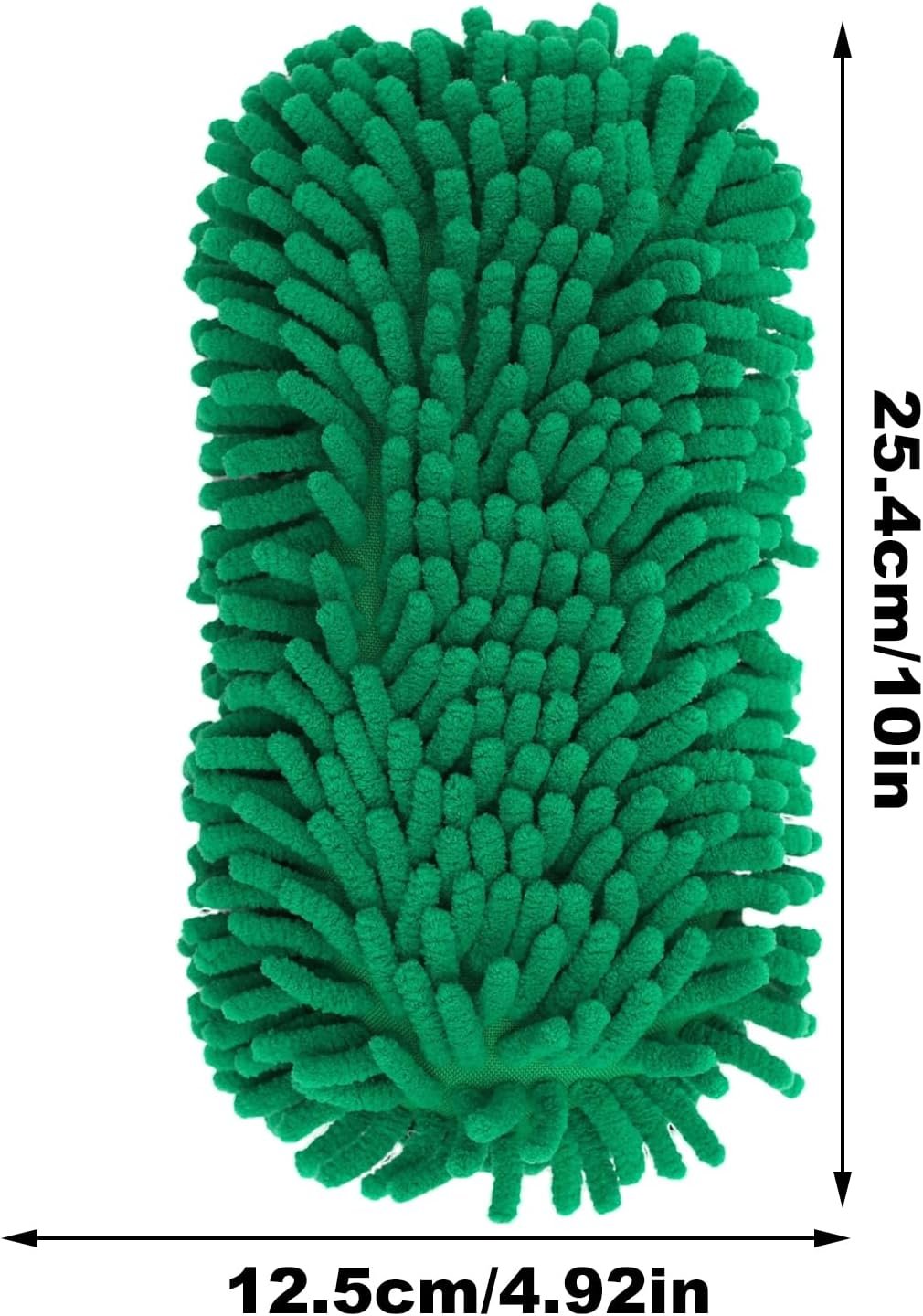 Sponge Car Wash, Purpose Detailing Pads, 10 x 4.92 cm Large Scrubber Sponge, Soft Non Scratch, Highly Absorbent Material for Vehicle Glass Kitchen Cleaning Use