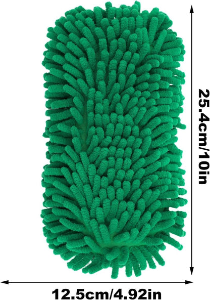 Sponge Car Wash, Purpose Detailing Pads, 10 x 4.92 cm Large Scrubber Sponge, Soft Non Scratch, Highly Absorbent Material for Vehicle Glass Kitchen Cleaning Use