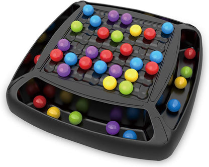 Clenp Elimination Board Game, Rainbow Ball Elimination Board Game Logical Thinking Educational Interactive Matching Play Toy for Kid Parent