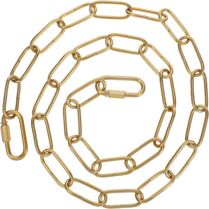 Hoement Elegant Iron Chain Industrial Pendant Lamp Chain Heavy Duty Chain for Lighting Modern