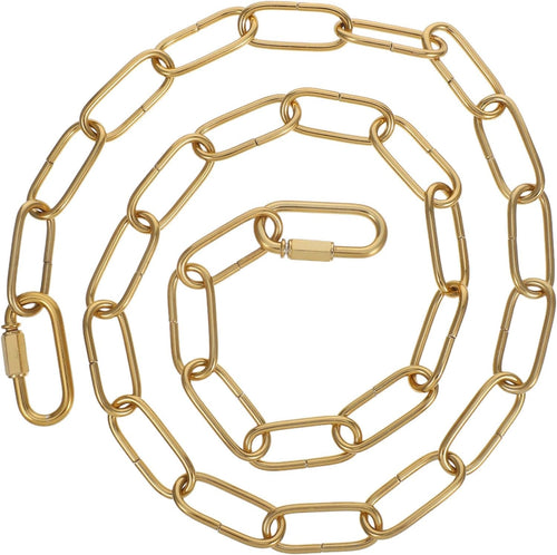 Hoement Elegant Iron Chain Industrial Pendant Lamp Chain Heavy Duty Chain for Lighting Modern