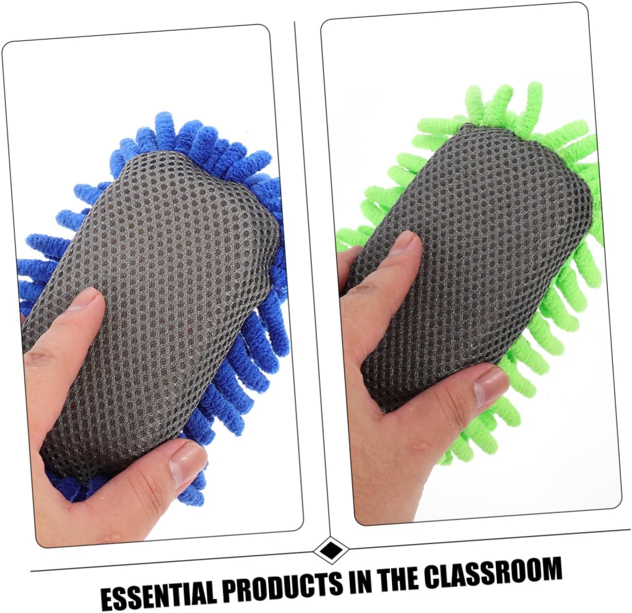 Baluue Office And Classroom Essential 4 Pack Whiteboard Cleaning Eraser Strumenti Per La Cancellazione A Secco Ciniglia Morbida Riutilizzabile E Facile Da Usare