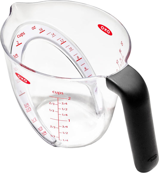 OXO 70981 Good Grips Angled Measure Cup, 500 ml Capacity, 2 Cup