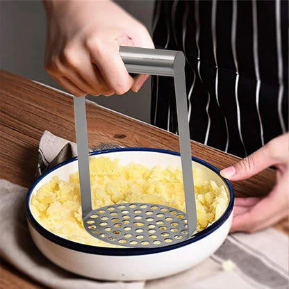 Potato Masher Kitchen Tool - Sturdy Kitchen Gadget for Mashing Potatoes, Avocados and More | Durable Kitchen Tool for Beans and Meat, Versatile Mashed Maker Tool