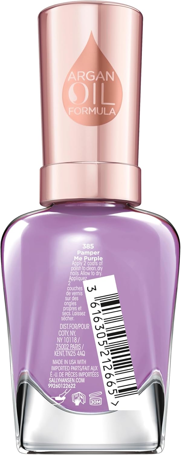 Sally Hansen Color Therapy Nail Polish 385 Pamper Me Purple 15ml