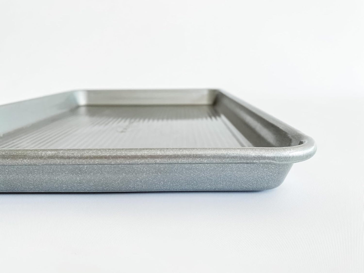 USA Pan Bakeware Half Sheet Pan, Warp Resistant Nonstick Baking Pan, Made in the USA from Aluminized Steel